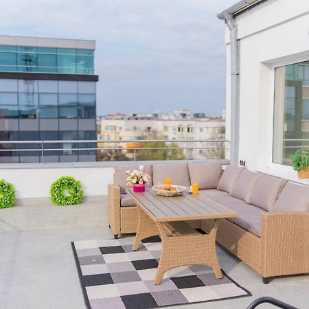 Penthouse With Huge Rooftop Terrace & City View Bükreş Dış mekan fotoğraf