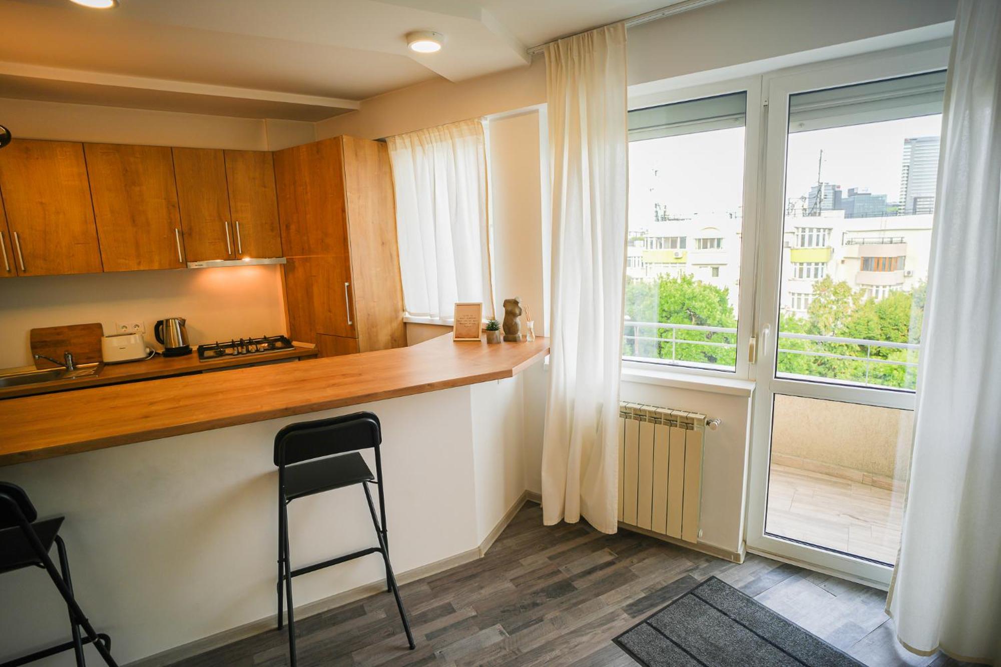 Penthouse With Huge Rooftop Terrace & City View Bükreş Dış mekan fotoğraf
