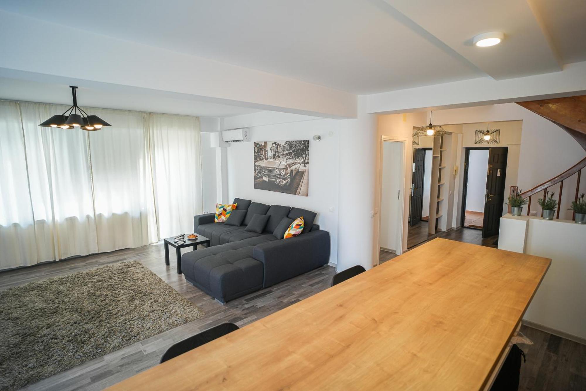 Penthouse With Huge Rooftop Terrace & City View Bükreş Dış mekan fotoğraf