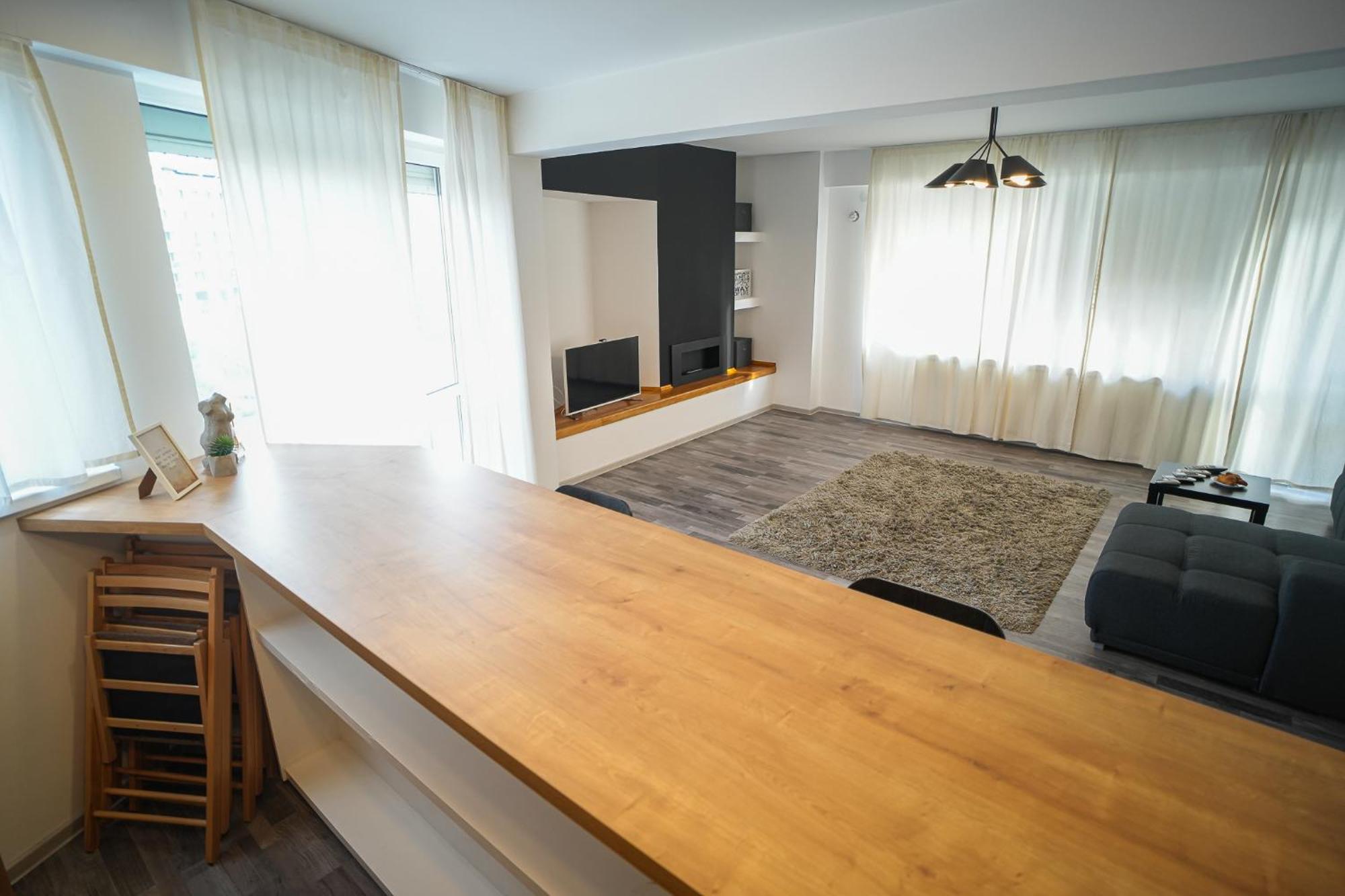 Penthouse With Huge Rooftop Terrace & City View Bükreş Dış mekan fotoğraf