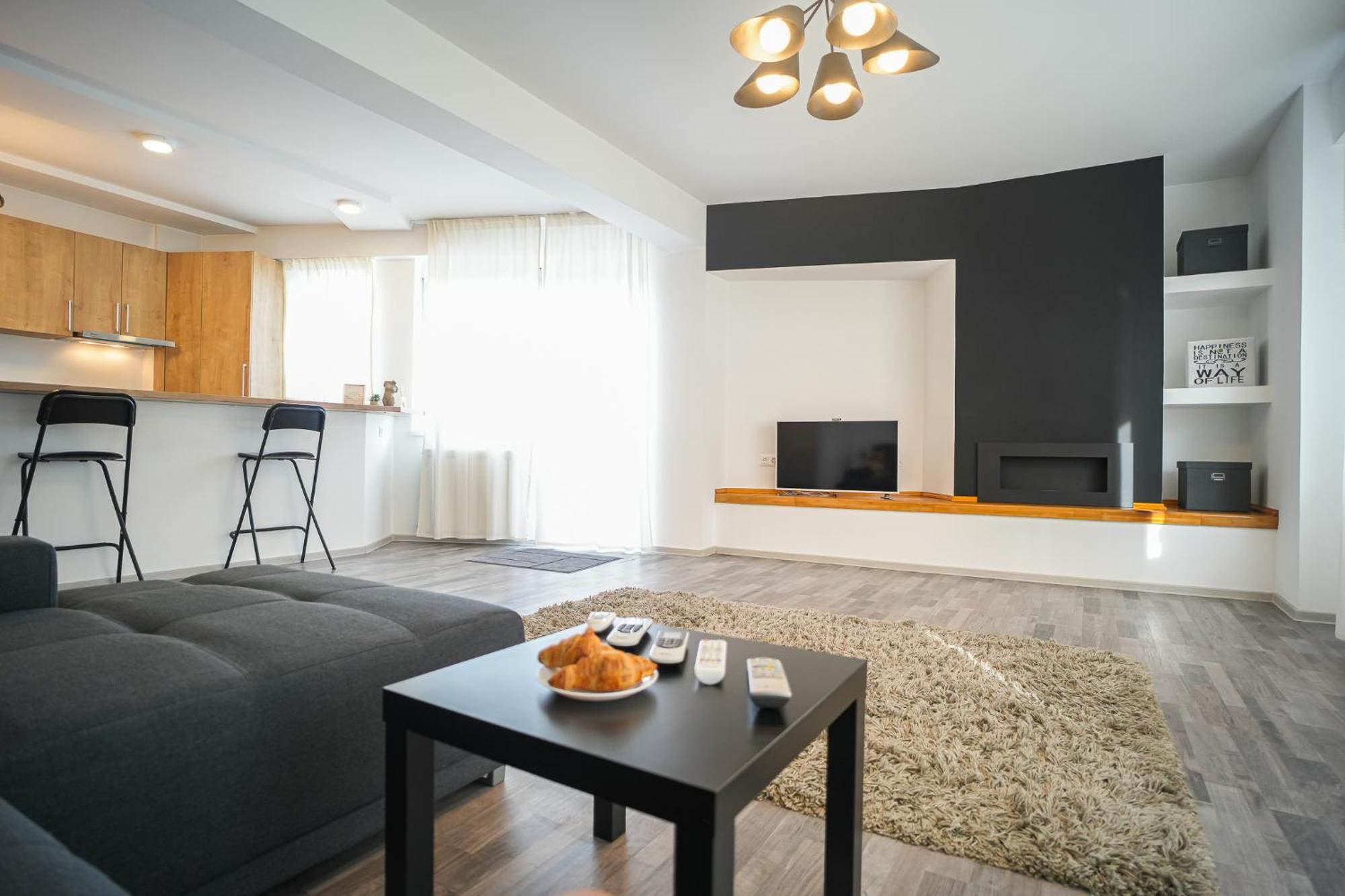 Penthouse With Huge Rooftop Terrace & City View Bükreş Dış mekan fotoğraf